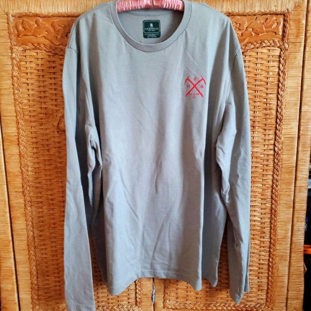 G.H. BASS Long sleeve tee